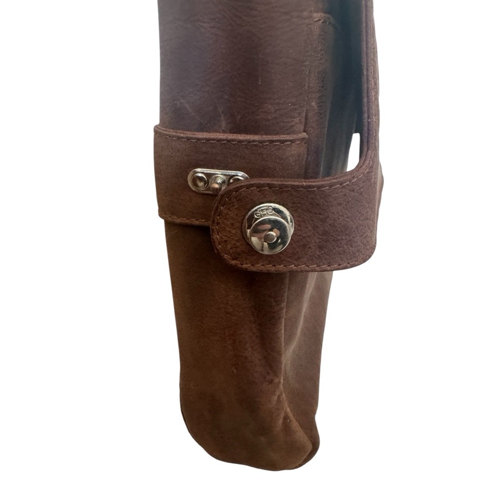 Adrian Klis 2482 Leather Messenger Bag - Picture 8 of 11